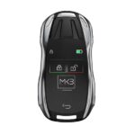 LCD Universal Smart Key Kit With Keyless Entry And IOS Car Porsche Style Location Tracking System Black Color