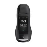 LCD ZS-09 MH-09 Universal Flip Remote Key Porsche Style Silicone Black Color