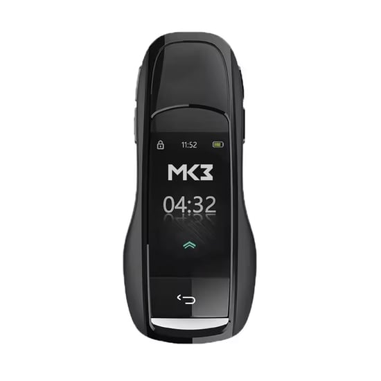 LCD ZS-09 MH-09 Universal Flip Remote Key Porsche Style Silicone Black Color LCD ZS-09 MH-09 Universal Flip Remote Key Porsche Style Silicone Black Color