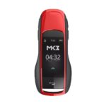 LCD ZS-09 MH-09 Universal Flip Remote Key Porsche Style Silicone Red Color