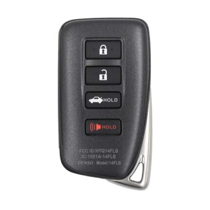 Lexus IS250 2021 Genuine Smart Remote Key 4 Buttons 315MHz 89904-53E70 / 89904-53E71