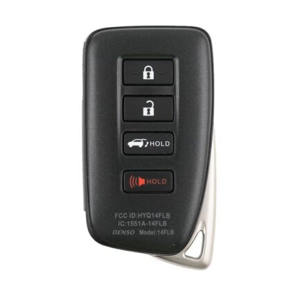 Lexus RX 2022 Genuine Smart Remote Key 3+1 Buttons 314.35/312.11MHz 8990H-0E300