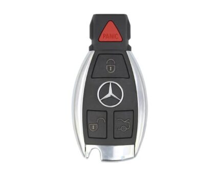 Mercedes BGA 212 Genuine Chrome Remote 4 Button 315MHz