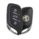 MG ZS 2019-2023 Original Smart Remote Key 3 Buttons 433MHz Black 10961827, 10634237, 10944998, 11388828