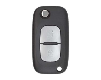 Nissan Micra Note Navara Qashqai Modified Flip Remote Key 2 Buttons 433MHz / PCF7946 Transponder