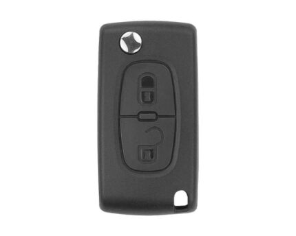 Peugeot 307 Flip Remote 2 Button 433MHz ASK PCF7941 Transponder