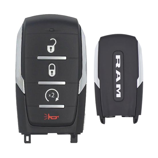 RAM 1500 2019-2024 Original Smart Remote Key 4 Buttons 433MHz RAM 1500 2019-2024 Original Smart Remote Key 4 Buttons 433MHz