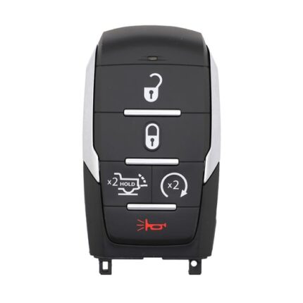 RAM 1500 RHO 2025 Genuine Smart Remote Key 4+1 Buttons 433MHz 68523825AB