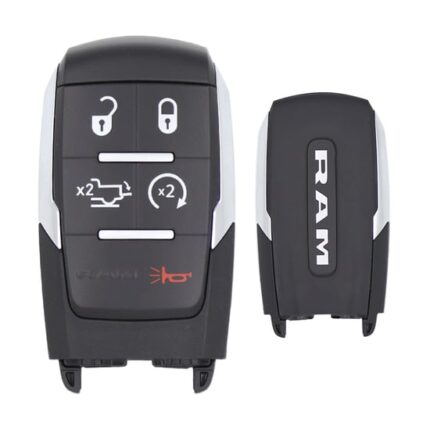 RAM 2019-2024 Genuine Smart Remote Key 5 Buttons 433MHz 68575429AA