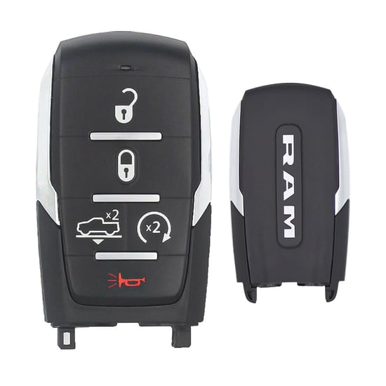 RAM 2019-2024 Genuine Smart Remote Key 5 Buttons 433MHz 68584154AA, 68575603AA RAM 2019-2024 Genuine Smart Remote Key 5 Buttons 433MHz 68584154AA, 68575603AA
