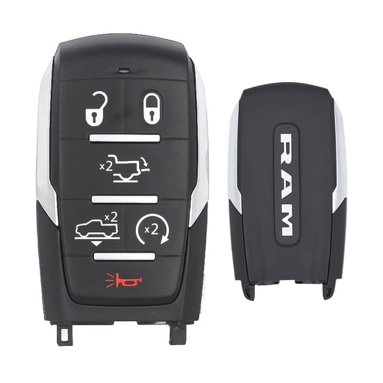 RAM 2019-2024 Original Smart Remote Key 6 Buttons 433MHz 68584156AA RAM 2019-2024 Original Smart Remote Key 6 Buttons 433MHz 68584156AA