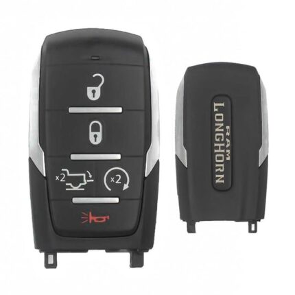 RAM Longhorn 2019-2024 Genuine Smart Remote Key 5 Buttons 433MHz 68584157AA