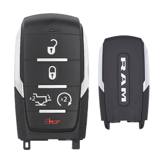 RAM Longhorn 2019-2024 Original Smart Remote Key 5 Buttons 433MHz 68584157AA RAM Longhorn 2019-2024 Original Smart Remote Key 5 Buttons 433MHz 68584157AA