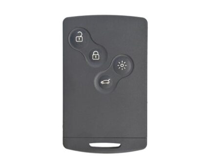 REN Clio4 Capture 2016 Proximity Smart Card Key 4 Buttons 433MHz AES Transponder FCC ID: LXP T004