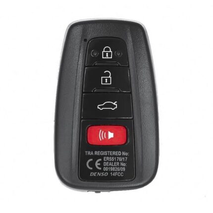 Toyota Avalon 2019 Smart Remote Key 3+1 Buttons 433MHz 8990H-07040 / 8990H-07030