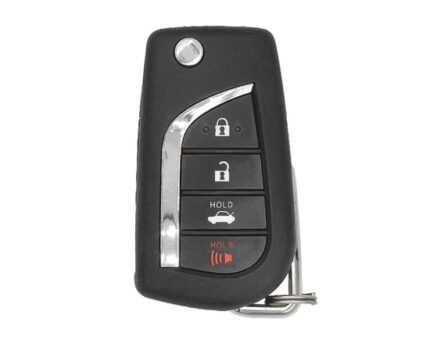 Toyota Camry 2018 Original Flip Remote Key 3+1 Buttons 433MHz 89070-33F20 / 89070-33F21