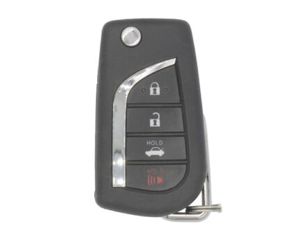 Toyota Corolla 2018 Original Flip Remote Key 4 Buttons 433MHz 89070-02F80