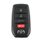 Toyota Corolla 2023 Genuine Smart Remote Key 3+1 Button 314.35/ 312.11MHz 8990H-02470 / 8990H-02350 / 8990H-12350 / 8990H-02471 / 8990H-12351 / 8990H-02490