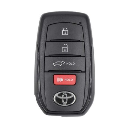 Toyota Corolla Cross 2022-2025 Smart Remote Key 3+1 Button 312.11/314.35MHz 8990H-0A020 / 8990H-0A021