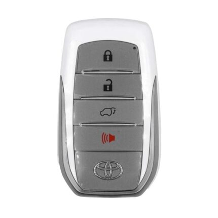 Toyota Fortuner SW4 2016-2022 Original Smart Remote Key 3+1 Buttons 312.11/314.35MHz White Color