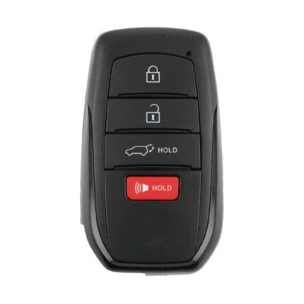 Toyota Highlander 2024 Smart Remote Key 3+1 Buttons 314.35/ 312.11MHz 8990H-0E330 / 8990H-0E600 / 8990H-0C020 / 8990H-0C021 / 8990H-35040