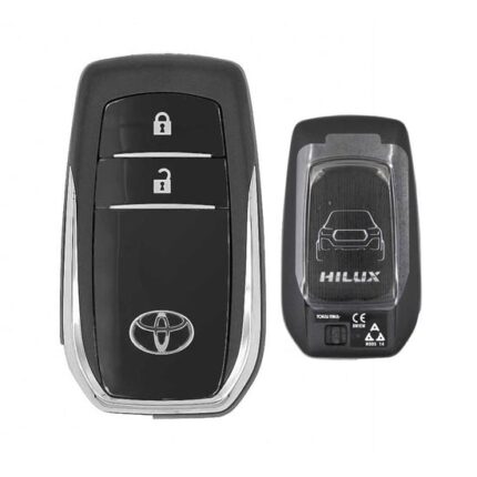 Toyota Hilux 2016-2023 Genuine Smart Remote Key 2 Buttons 433MHz 89904-0KN50 / 89904-0KN51