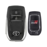 Toyota Hilux GR Sport 2016-2023 Original Remote Key 2 Buttons 433MHz 89904-0K840 / 89904-0K841