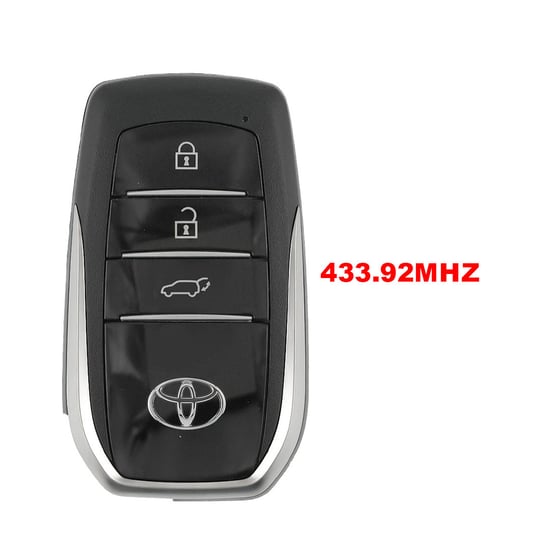 Toyota Land Cruiser 2022-2024 Genuine Smart Remote Key 3 Buttons 433.92MHz 8990H-60511 Toyota Land Cruiser 2022-2024 Genuine Smart Remote Key 3 Buttons 433.92MHz 8990H-60511