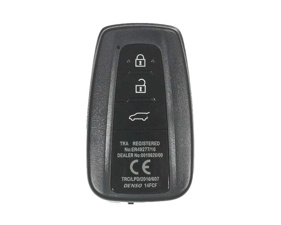 Toyota Land cruiser Prado 2018 Genuine Smart Remote Key 433MHz 89904-60L80 Toyota Land cruiser Prado 2018 Genuine Smart Remote Key 433MHz 89904-60L80