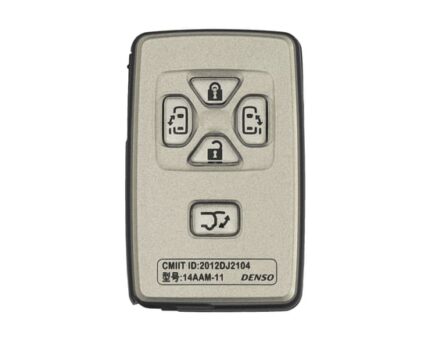 Toyota Previa 2008 Genuine Smart Key 315MHz 89904-28133 / 89904-28132
