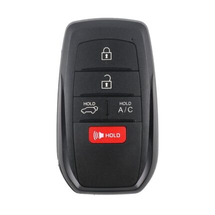 Toyota Rav4 2021 Smart Remote Key 4+1 Buttons 312.11/314.35MHz 8990H-42380 / 8990H-42381 / 8990H-42A50