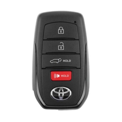 Toyota Sequoia 2023 Genuine Smart Remote Key 3+1 Buttons 315MHz 8990H-0C020 / 8990H-0C021