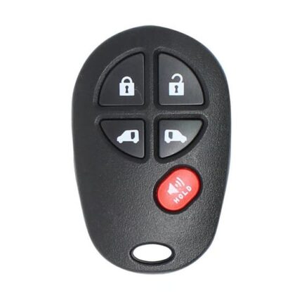 Toyota Sienna 2004-2020 Keyless Entry Remote 4+1 Buttons 315MHz 89742-AE030 / 89742-AE031