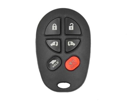 Toyota Sienna 2016-2017 Remote Key 6 Buttons 315MHz 89742-AE050 / 89742-AE051