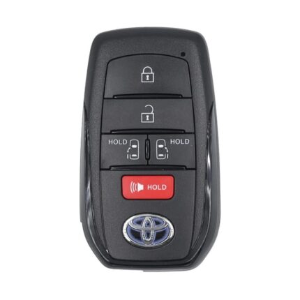 Toyota Sienna 2021 Genuine Smart Remote Key 4+1 Button 312.11/314.35MHz 8990H-08020 / 8990H-08021 / 8990H-08022