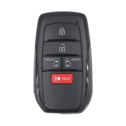 Toyota Sienna 2021 Smart Remote Key 4+1 Buttons 312.11/314.35MHz 8990H-08020 / 8990H-08021 / 8990H-08022