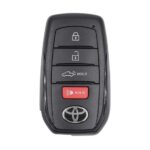 Toyota Tundra 2022 Smart Remote Key 3+1 Button 312.11/314.35MHz 8990H-0C010 / 8990H-0C011 / 8990H-AK020 / 8990H-0C012