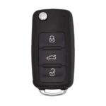 Volkswagen Jetta 2017 Flip Remote Key UDS Proximity Type 3+1 Button 315MHz 5K0 837 202 BJ