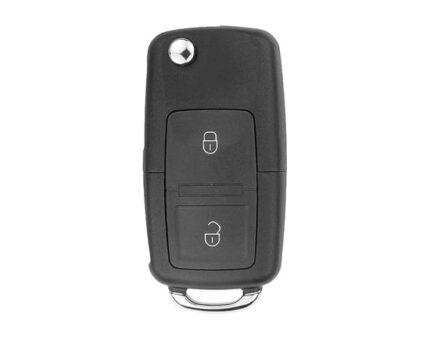 Volkswagen VW Flip Remote Key 2 Button 433MHz N Type