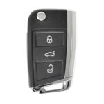 Volkswagen VW MQB Proximity Flip Remote Key 3 Buttons 433MHz