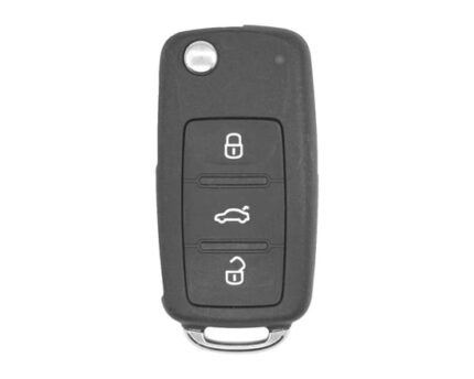 Volkswagen VW Touran Passat UDS Genuine Flip Remote Proximity Key 3 Buttons 433MHz 5K0 837 202 AJ / 5K0 959 753 AG
