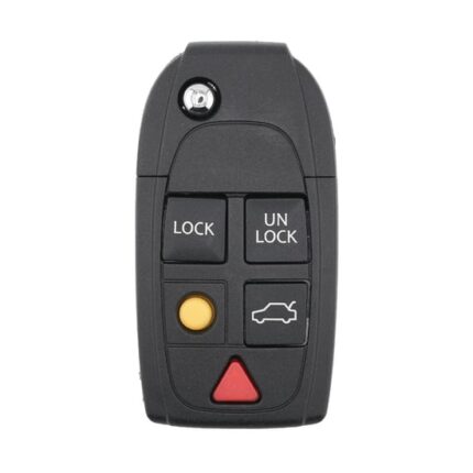 Volvo S60 S80 V70 XC70 XC90 2004-2015 Flip Remote Key 5 Buttons 315MHz - ID48 Chip