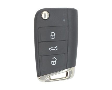 VW MQB Flip Proximity Remote Key 433MHz 3 Buttons HU162 Blade 5G6 959 752 AB