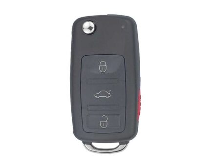 VW Touareg 2003-2010 Remote Key Non-Proximity 3 Buttons 433MHz PCF7946A FCC ID: KR55WK45031
