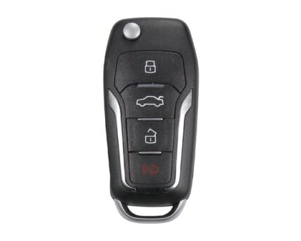 Xhorse VVDI Key Tool VVDI2 Flip Remote Key 3+1 Buttons Ford Style XEFO01EN