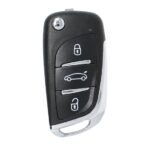 Xhorse VVDI Key Tool VVDI2 Flip Remote Key 3 Buttons Peugeot / Citroen Style XEDS01EN