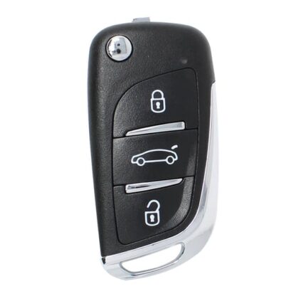 Xhorse VVDI Key Tool VVDI2 Flip Remote Key 3 Buttons Peugeot / Citroen Style XEDS01EN