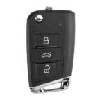 Xhorse VVDI Key Tool VVDI2 Flip Smart Remote Key 3 Buttons MQB VW Type XSDM04EN