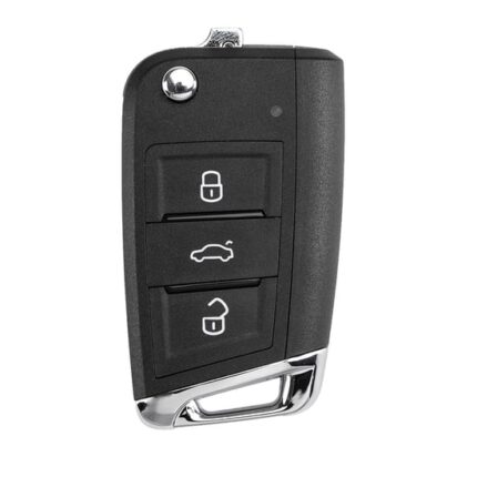Xhorse VVDI Key Tool VVDI2 Flip Smart Remote Key 3 Buttons MQB VW Type XSDM04EN