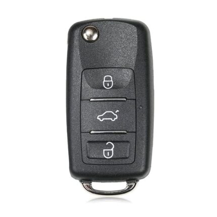 Xhorse VVDI Key Tool VVDI2 Flip Wire Remote Key 3 Button VW Type XKB512EN